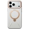 Torras Ostand Q3 Vegskin, pearl gray - iPhone 17 Pro Max