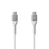 Spigen Essential USB C to USB C 100W Fabric Cable, white EB10010CCA