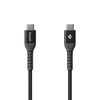 Spigen Essential USB C to USB C 100W Fabric Cable, black EB10010CCA