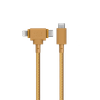 Native Union Belt Universal Cable (USB-C – Lighting/USB-C) 1.5m, kraft