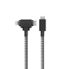 Native Union Belt Universal Cable (USB-C – Lighting/USB-C) 1.5m, zebra