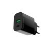 Mobile Origin PD20W Wall Charger MO12, black 1 USB-A + 1 USB-C