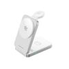 Mobile Origin 3in1 Qi2 25W Foldable Charging Stand PW35,MagSafe Compatible - Silver