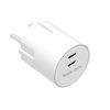 Mobile Origin 30W Charger Plug PW33 - 2x USB-C, white