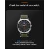Spigen Fabric Band (hook-and-loop), green - Samsung Galaxy Watch 8 46mm/44mm/40mm