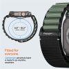 Spigen Fabric Band (hook), black green - Apple Watch 49mm/46mm/45mm/44mm