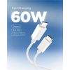 Spigen Essential USB C to USB C 60W Cable, white EB6010CC
