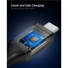 Spigen Essential USB C to USB C 100W Cable, black EB10020CC