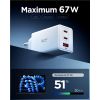 Spigen Essential 67W Wall Charger EE673EU, white