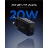 Spigen Essential 20W Wall Charger EE201EU, black