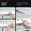 Spigen Tesla Rear Emblem Logo Full Cover, carbon - Tesla Model 3 2024
