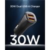 Spigen Essential 30W Car Charger EV302, black