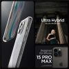 Spigen Ultra Hybrid, crystal clear - iPhone 15 Pro Max