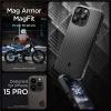 Spigen Mag Armor MagSafe, matte black - iPhone 15 Pro