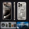 Spigen Ultra Hybrid MagSafe, zero one natural titanium - iPhone 15 Pro