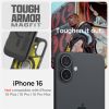 Spigen Tough Armor MagSafe, frost black - iPhone 16