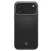 Spigen Enzo Aramid T, black silver - iPhone 17 Pro Max