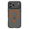 Spigen Ultra Hybrid MagSafe, frost black orange - iPhone 17 Pro
