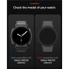 Spigen Rugged Armor Pro, matte black - Samsung Galaxy Watch 8 (44mm)