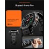 Spigen Rugged Armor Pro, matte black - Samsung Galaxy Watch 8 Classic (46mm)