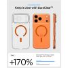 Spigen Ultra Hybrid MagSafe, clear orange - iPhone 17 Pro