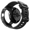 Spigen Rugged Armor Pro + Stand, matte black - Google Pixel Watch 4 45mm