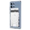 Spigen Ultra Hybrid Wallet MagSafe+, crystal clear - Samsung Galaxy S25 Series