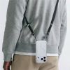 Spigen Crossbody Lanyard Strap (Strap 1P + Connector 2P) DA30L, black - iPhone 17 Lanyard Case