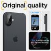 Spigen Glass tR Optik 2 Pack, black - iPhone 16/16 Plus