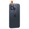 Spigen Glass tR EZ Fit Optik Pro 2 Pack, blue titanium - iPhone 17/16/15 Pro / 17/16/15 Pro Max