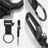 Spigen Carabiner With KeyRing 1 Pack, black