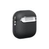 Pitaka Aramid Fiber Magnetic Case, black/gray - AirPods 4