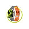 Mobile Origin Magnetic Strap, grey/orange - Apple Watch 49mm/46mm/45mm/44mm