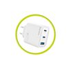 Mobile Origin GaN 40W Wall Charger MO13, white 1 USB-A + 2 USB-C