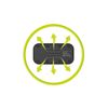 Mobile Origin 3in1 Wireless Magnetic Charger MO1, black