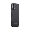 Pitaka Ultra-Slim Case, Black/Grey Twill - iPhone 16