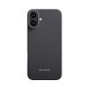 Pitaka Ultra-Slim Case, Black/Grey Twill - iPhone 16 Plus