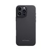 Pitaka Military-Grade Protective Case, Black/Grey Twill - iPhone 16 Pro
