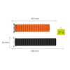 Mobile Origin Easy Strap Magnetic Galaxy Watch 8 Black/Orange
