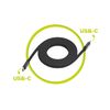 Mobile Origin Magnetic Flat Patented Original Cable USB-C to USB-C 1m, black
