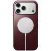 Nomad Modern Leather Case, burgundy (Horween) - iPhone 17 Pro Max