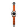 Nomad Stratos Band Natural Titanium Ultra Orange FKM AW 45/46/49mm