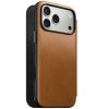 Nomad Modern Leather Folio, english tan - iPhone 17 Pro Max