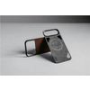 Nomad Magnetic Leather Back, black (Horween), Magsafe - iPhone 17 Pro Max