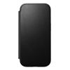 Nomad Modern Leather Folio, black - iPhone 16 Pro