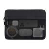Pipetto Expand Sleeve, black - MacBook Pro 14/Air 13.6