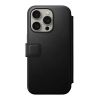 Nomad Modern Leather Folio, black - iPhone 15 Pro