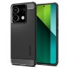 Spigen Rugged Armor, matte black - Xiaomi Redmi Note 13 Pro 5G / POCO X6 5G