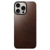 Nomad Magnetic Leather Back, brown - iPhone 16 Pro Max
