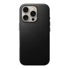 Nomad Traditional Leather case, black, iPhone 16 Pro